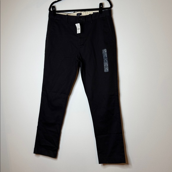 NWT J. crew Athletic slim-fit chino pant black size 33 - Picture 4 of 8